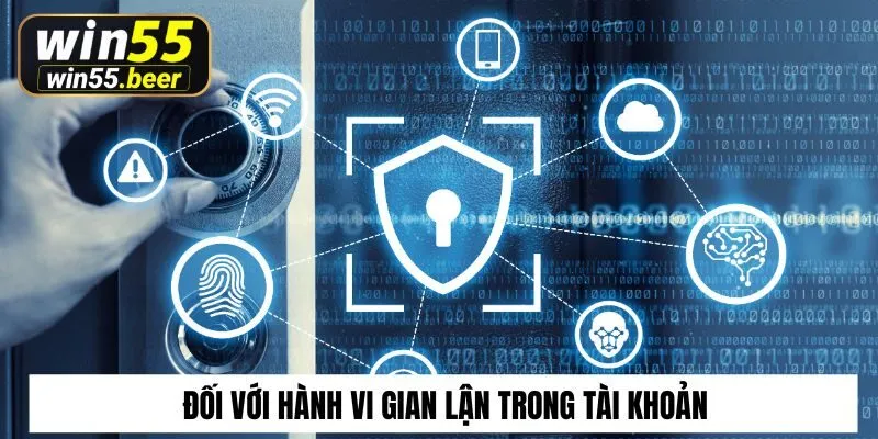 Đối với hành vi gian lận trong tài khoản