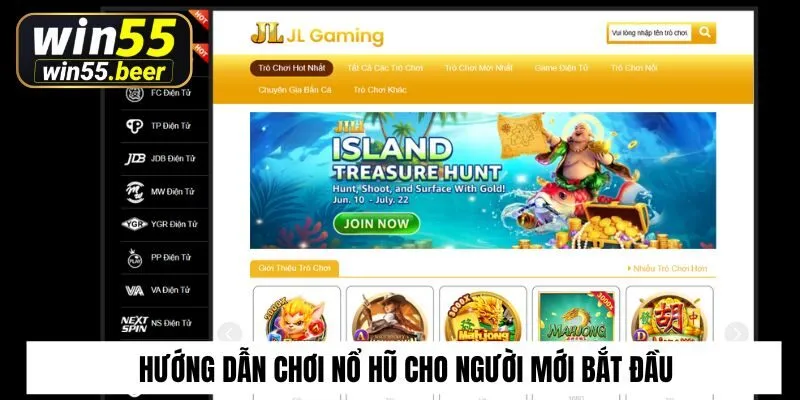 Hướng dẫn chơi nổ hũ cho người mới bắt đầu